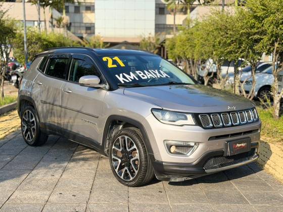 JEEP COMPASS 2.0 16V FLEX LIMITED AUTOMÁTICO JEEP COMPASS 2.0 16V FLEX LIMITED AUTOMÁTICO